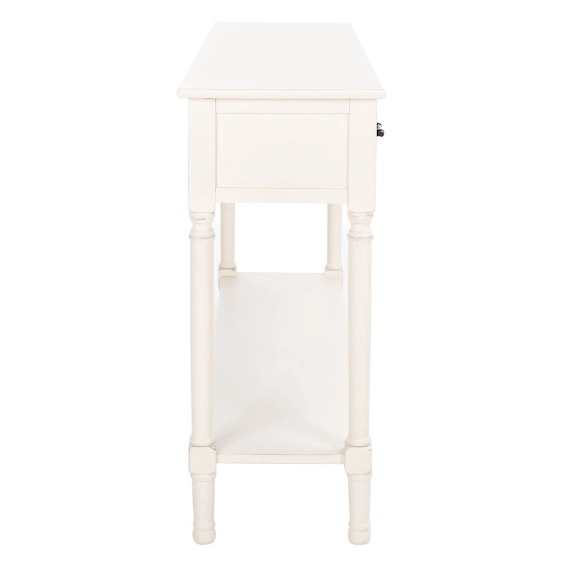 SAFAVIEH Jeanie 3-Drawer Bottom Shelf Console Table - 47.3 W x 13 L x 29.5 H - 47Wx13Dx30H