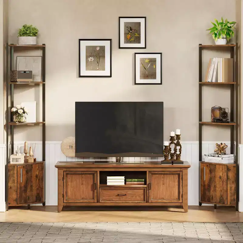 5-Tier Corner Shelf Rack, 58