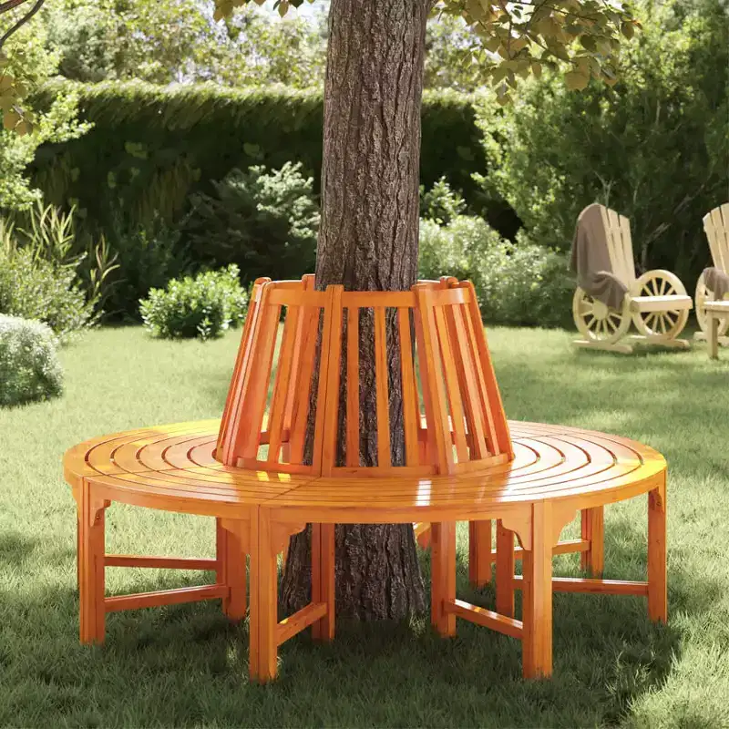 Garden Bench Brown (wood colour) Eucalyptus tropical hardwood