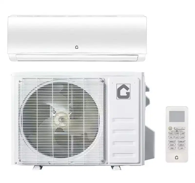 9,000 Btus Mini Split AC, 19 SEER2 Wall Mounted AC with Heat Pump & Installation Kits,Cools up to 450 Sq.Ft, WIFI and Remote Control, 115V