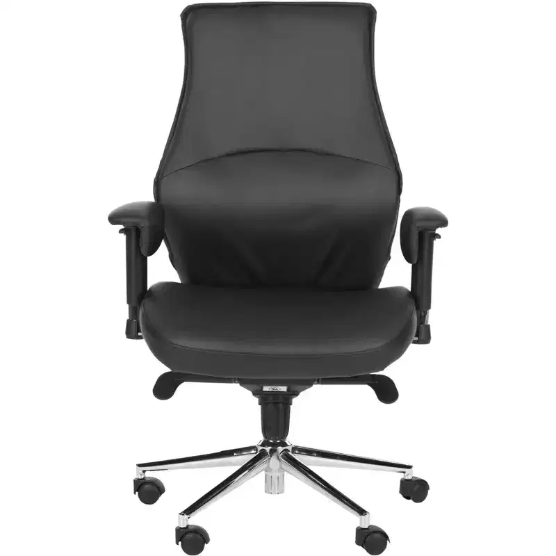 Irving Swivel Desk Chair - Height Adjustable - FOX8505 - Black - Safavieh
