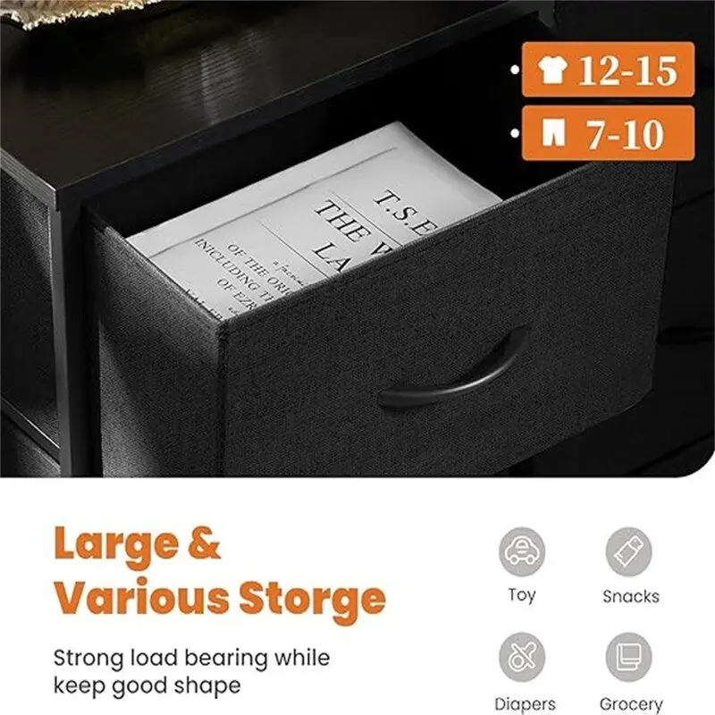 Dresser for Bedroom Drawer Organizer Storage Drawers
