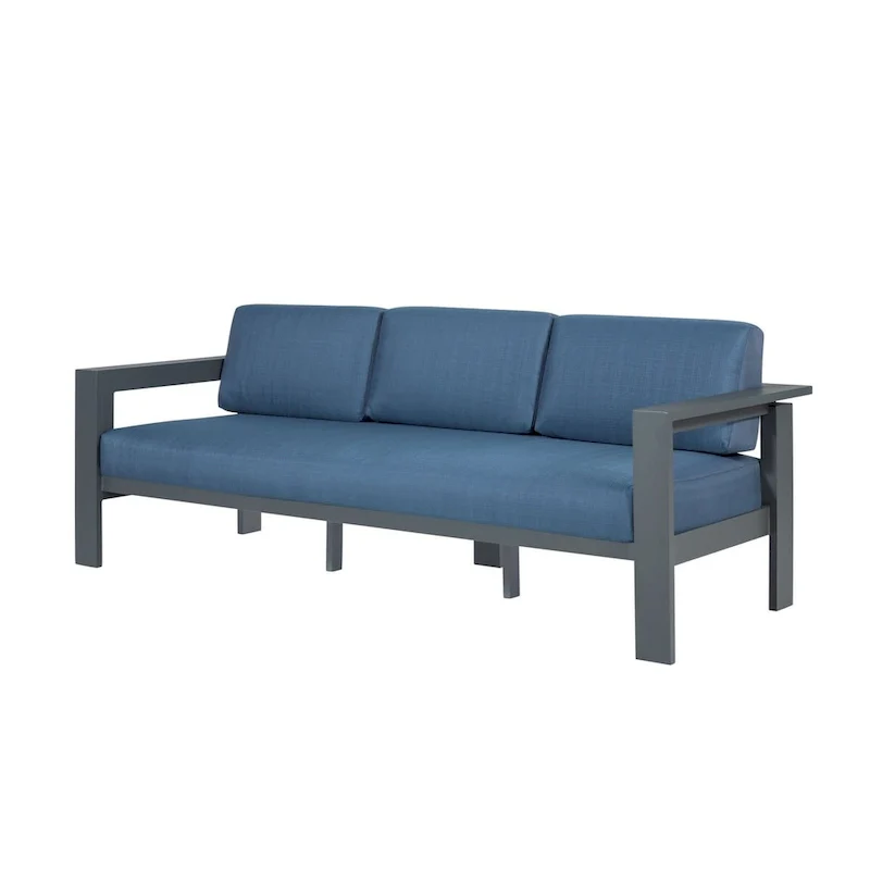 Sardinia Aluminum Frame Outdoor 84 Sofa