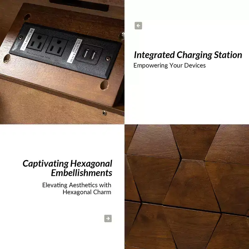Paddy 2 - Drawer end table| ART OF LIVING DESIGNS
