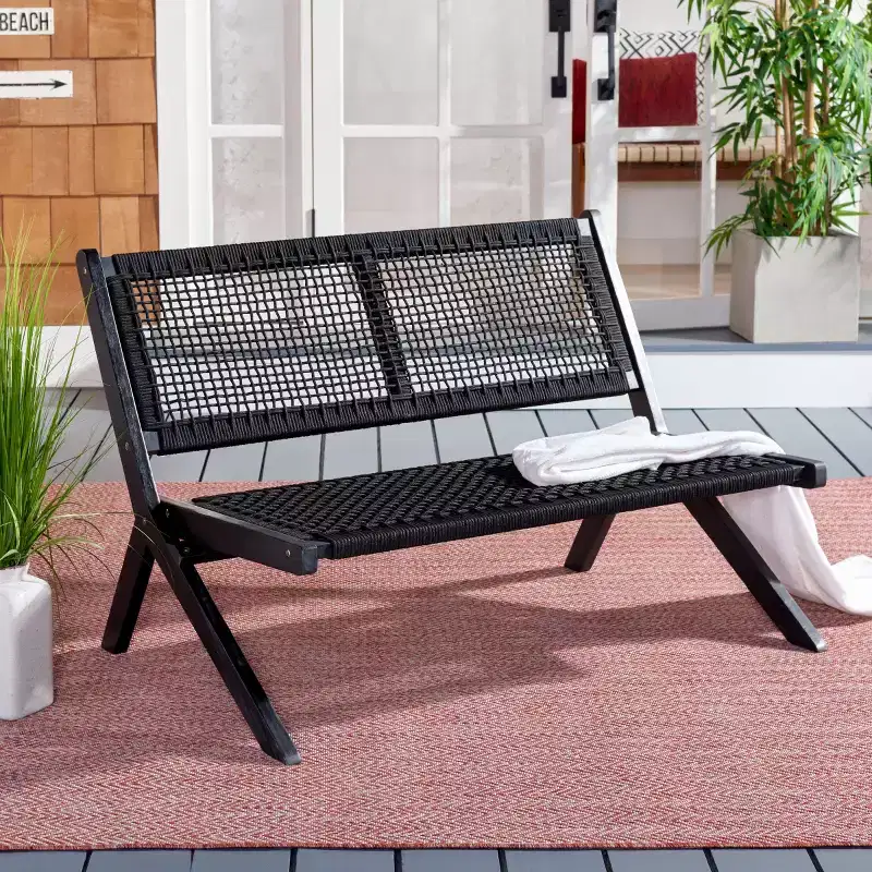 Kobina Outdoor Bench - Outdoor - PAT7304 - Safavieh