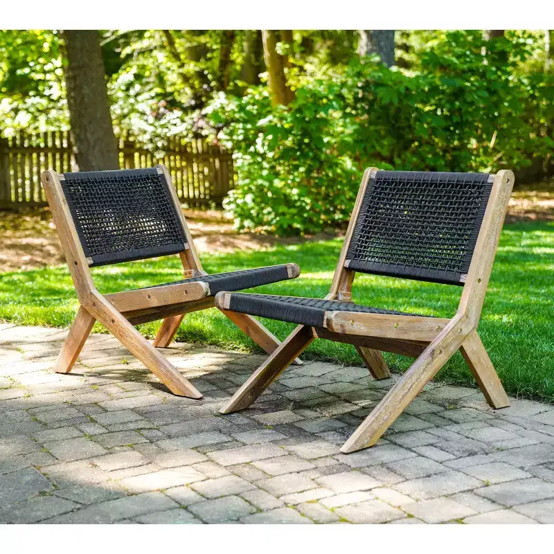 Leisure Made 2pc Athens Lounge Chairs