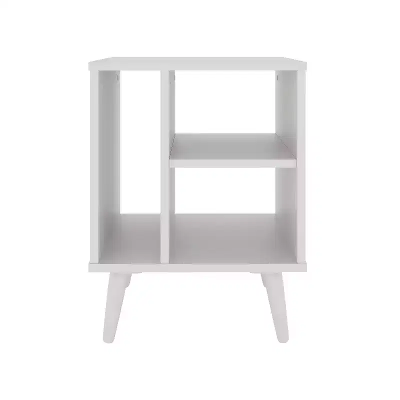 Mid-Century Cubby Style Nightstand