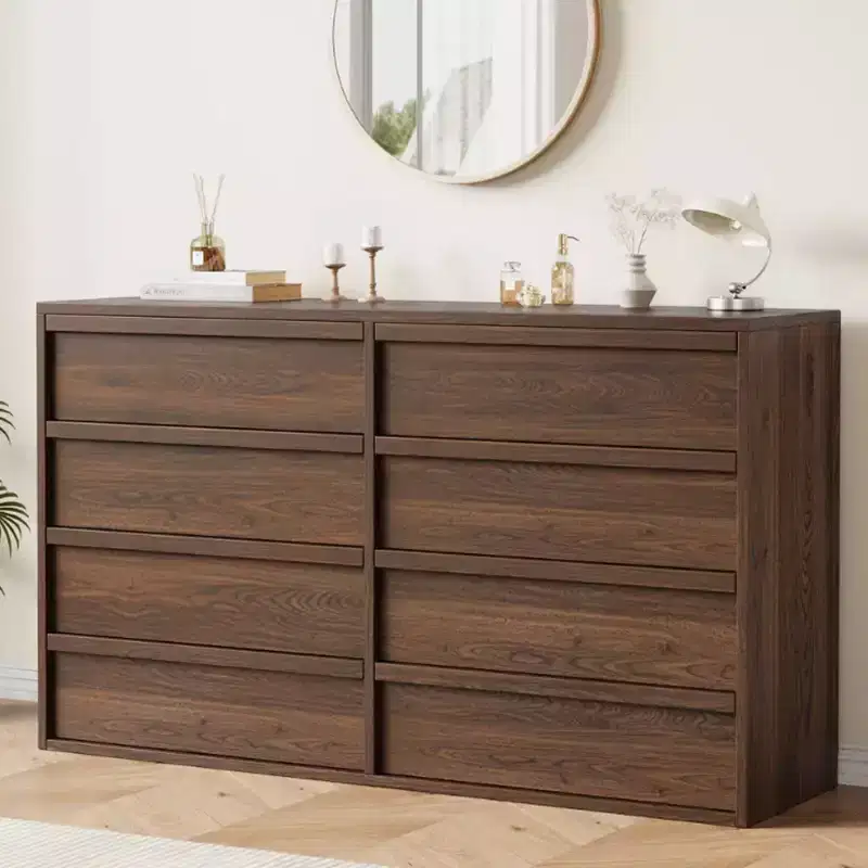 6/8 Drawers Dresser, Wide Modern Chest of Drawers for Bedroom, Living Room, Nursery