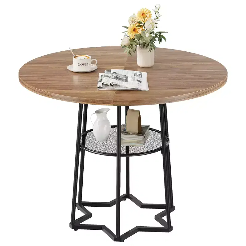 Round Dining Table for 4, 38.6