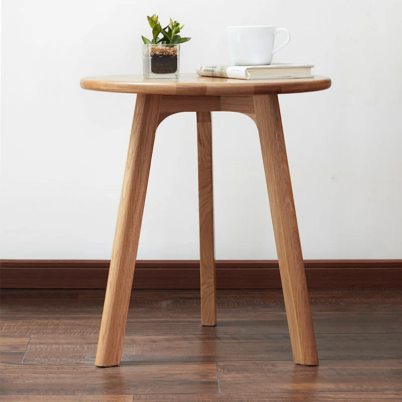Round Small End Table Side Table Coffee Table