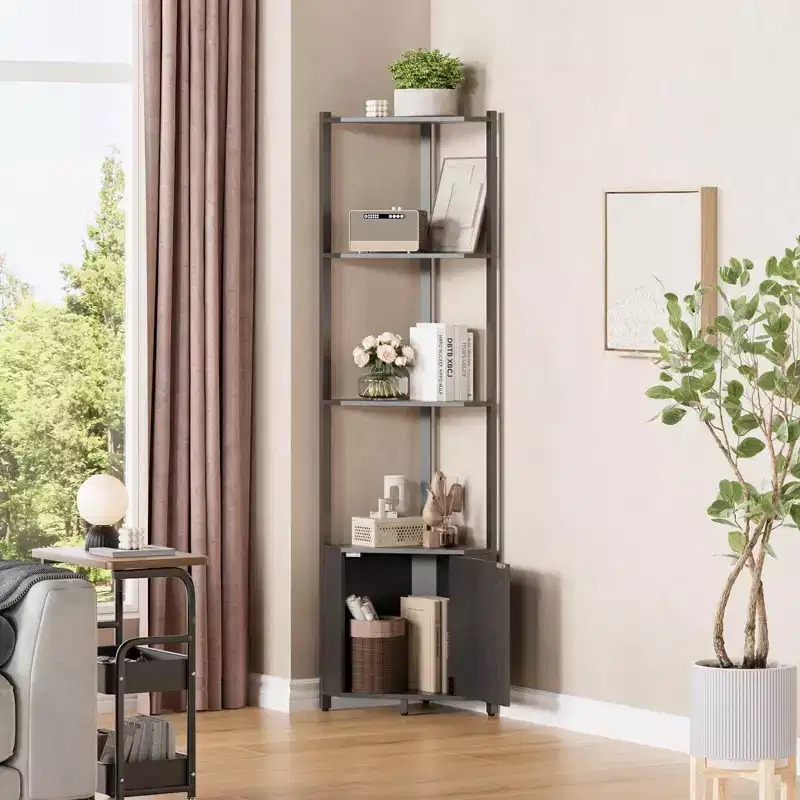 5-Tier Tall Corner Shelf, 58