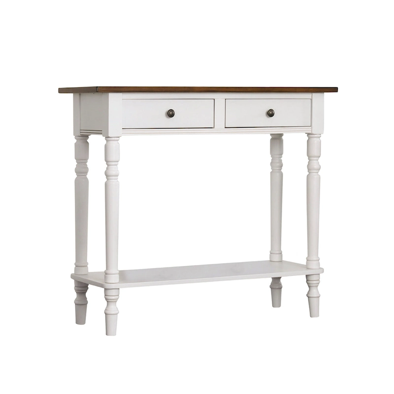 Jeln Traditional 38-inch Wood 1-Shelf Console Table by Furniture of America