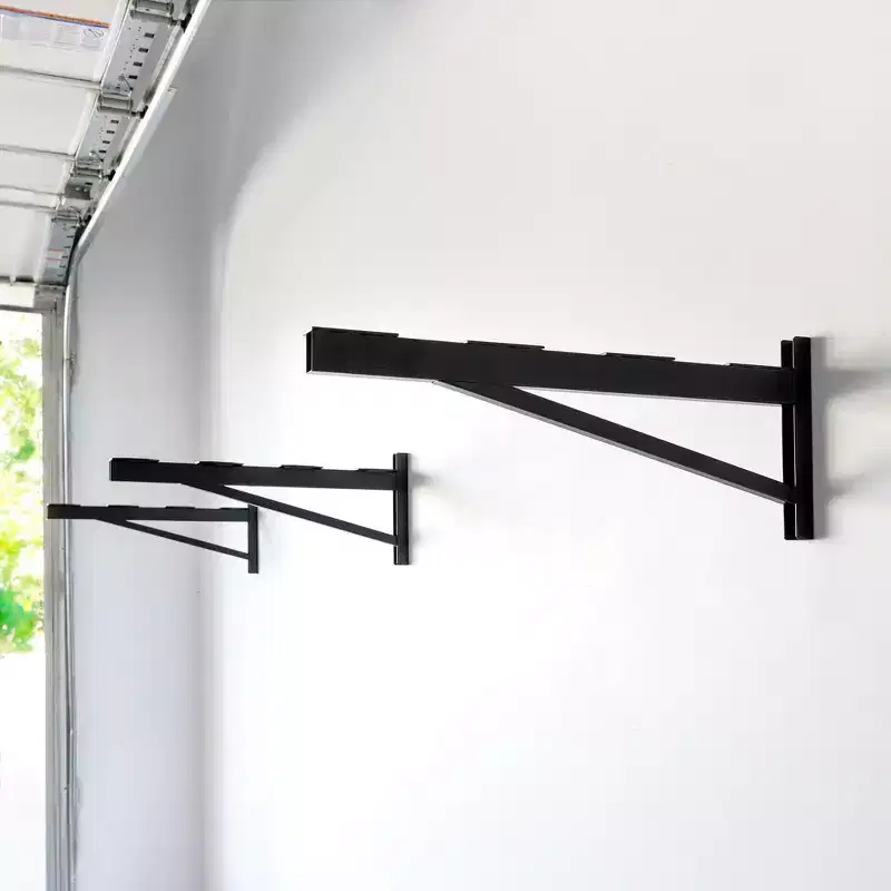 StoreYourBoard 2' x 8' DIY Wall Shelf Brackets | Heavy Duty Garage Wall Shelf