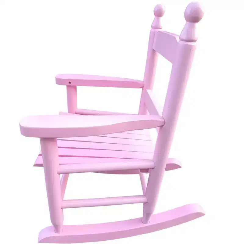 Children's rocking light pink chair- Indoor or Outdoor -Suitable for kids-Durable
