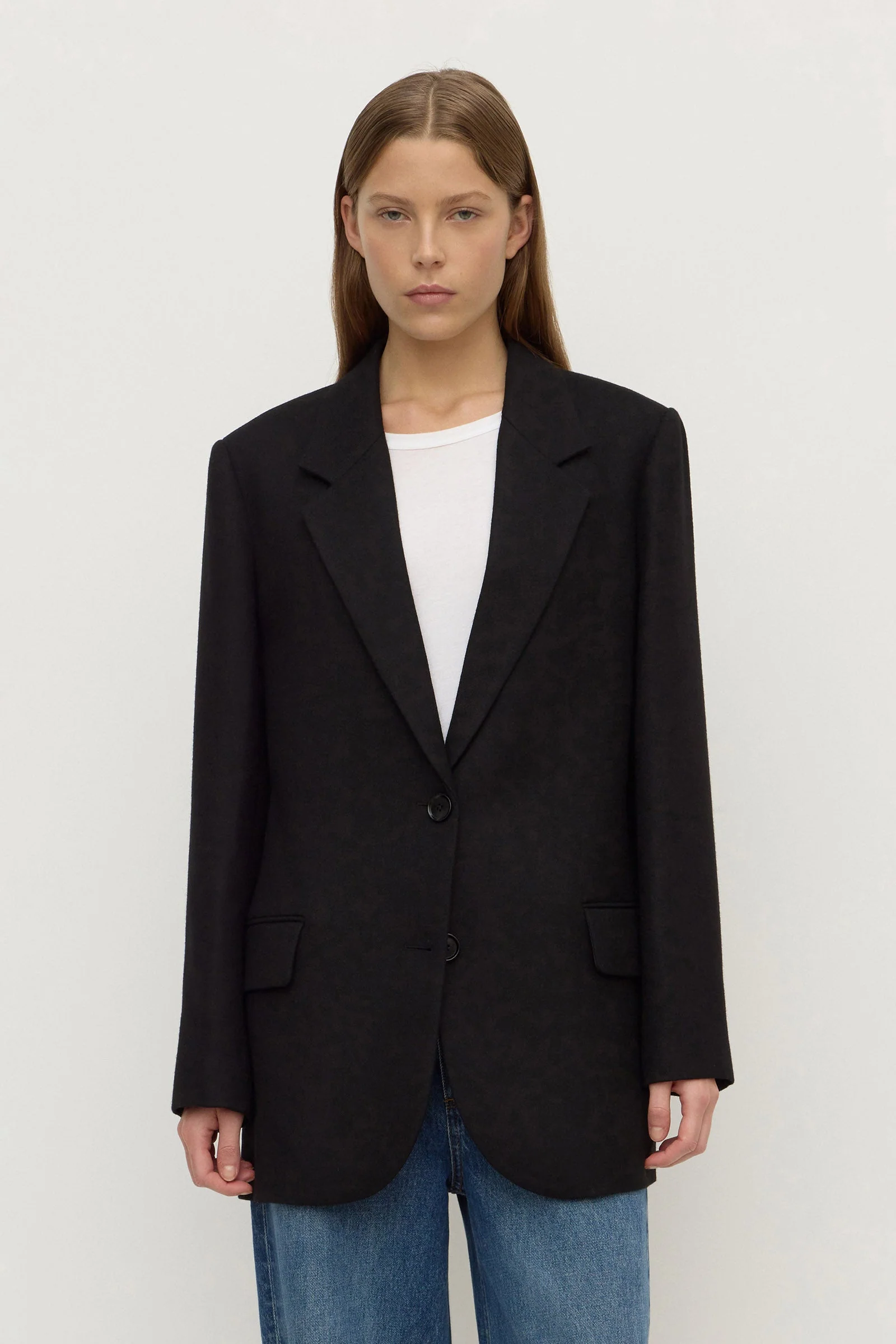 Wool Viscose Blazer