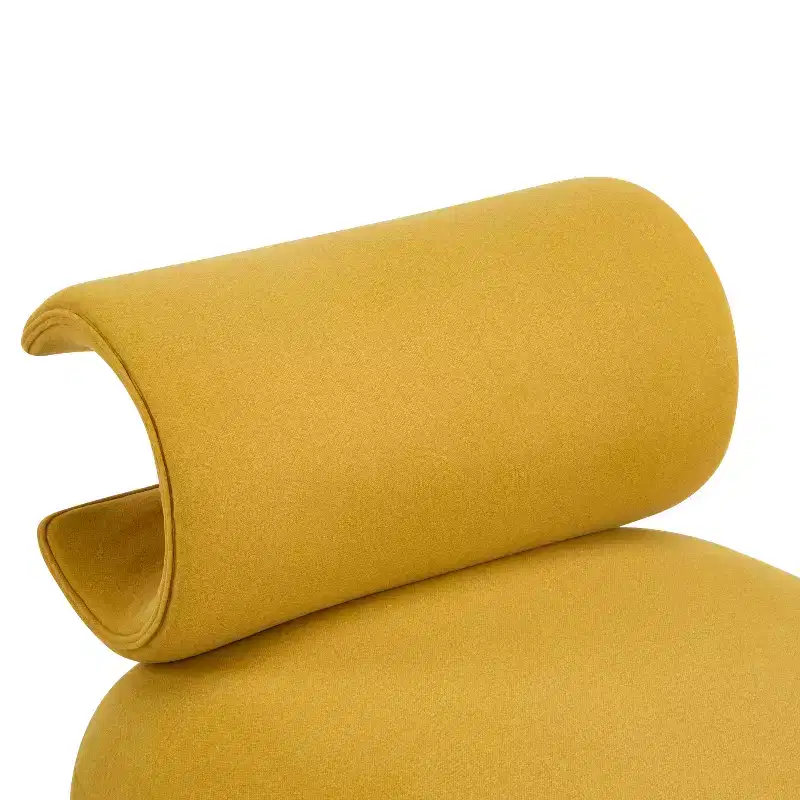 Christopher Knight Home Madison Modern Fabric Upholstered Armless Accent Chair with Sculpted Rolled Back