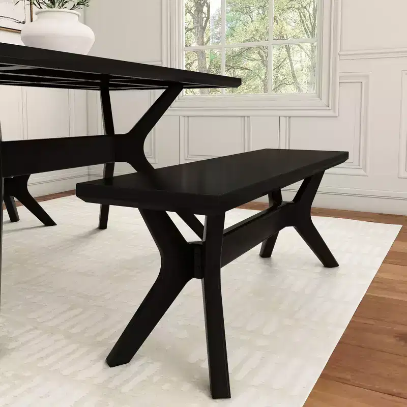 Solid Wood Dining Bench 48