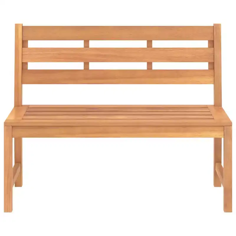 vidaXL Garden Bench Warm Teak Solid Teak Wood Medium Durable