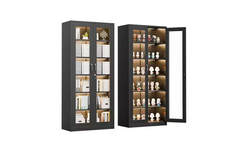 Black Tool Storage Cabinet