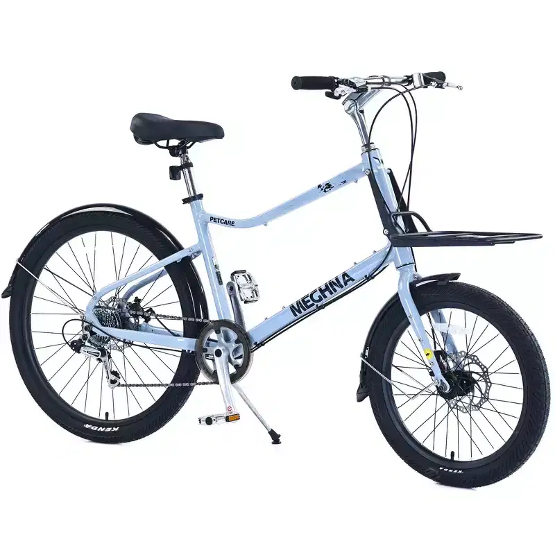Whisen 26 Cargo Bike with 7 Speed, Aluminum Alloy Frame, Double Disc Brakes for Women and Men