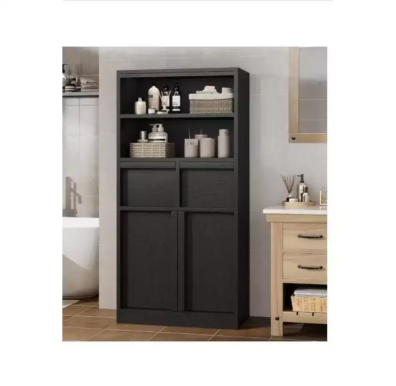 Wood Bathroom Vanity Cabinet 10.24''H x 14.76''W x 30.71''D