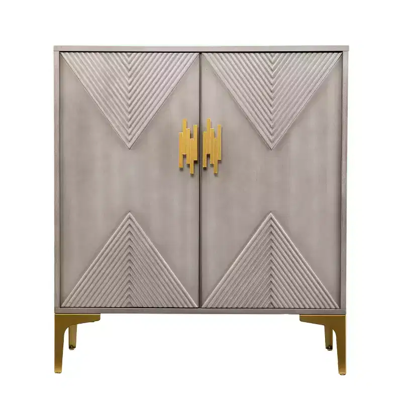 Lantara Modern Storage Cabinet - Grey - SEI