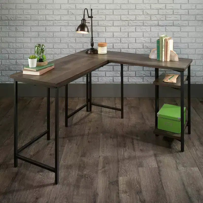 Willow Rustic Wood Storage Desk