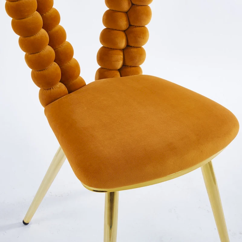 22.04 Accent Chairs with Iron Legs (Set of 2)