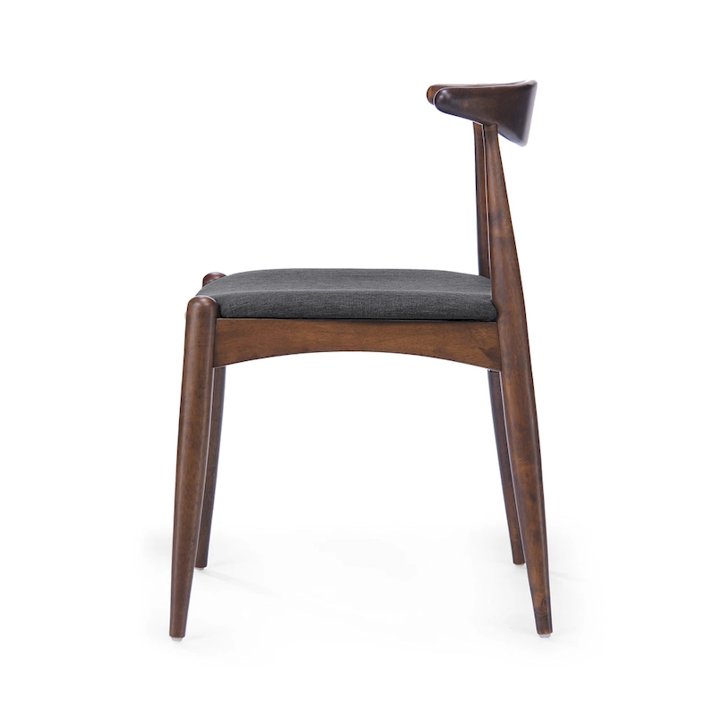 Francie Mid-Century Modern Dining Chairs (Set of 2) by Christopher Knight Home - 20.50 W x 20.25 L x 29.75 H