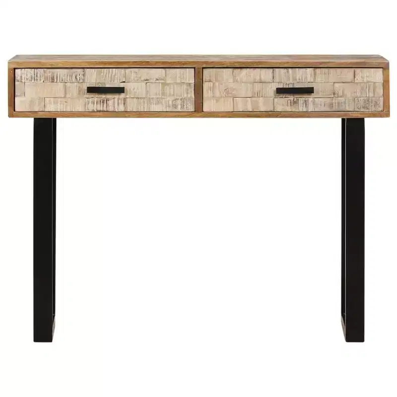 Console Table 39.4x11.8x29.5 Solid Mango Wood