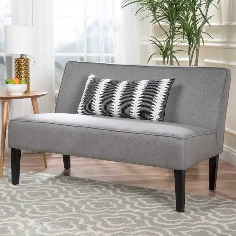 Fabric Loveseat – Comfortable 2-Seat Sofa for Living Room