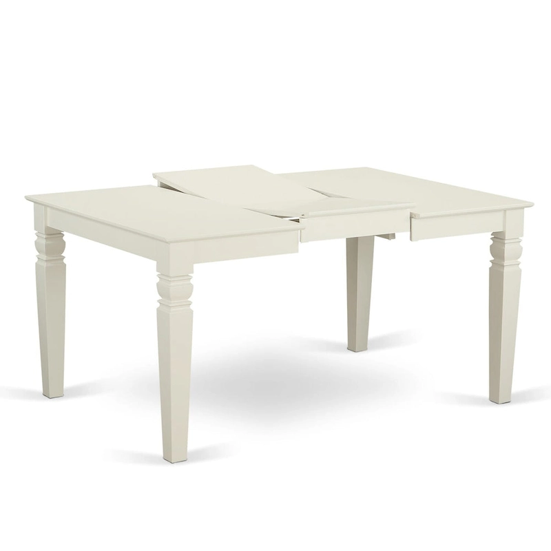 East West Furniture 7 Piece Kitchen Table & Chairs Se- a Dining Table and 6 Dining Chairs(Finish Options)