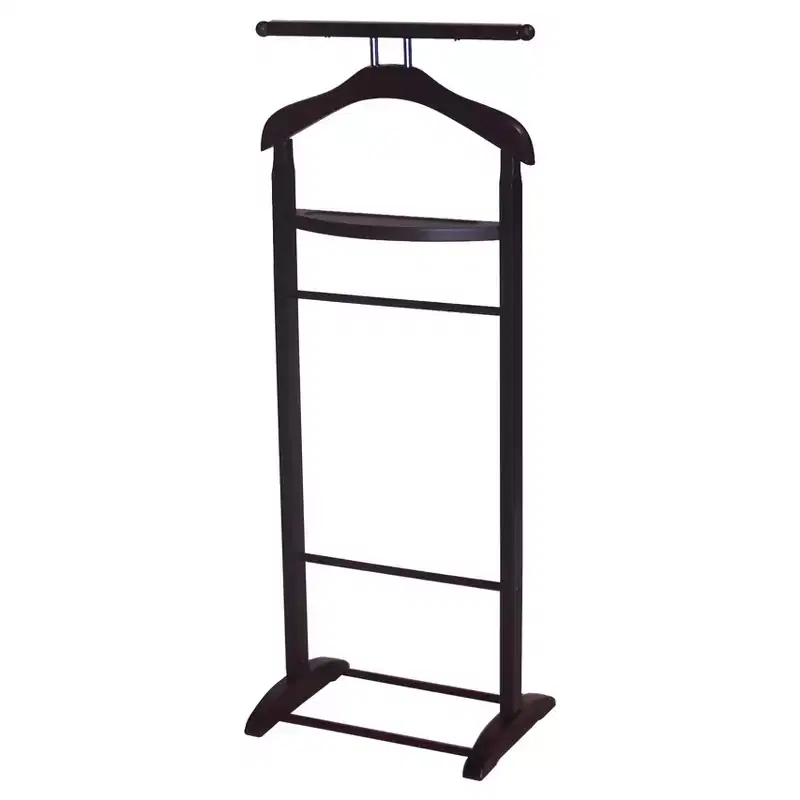 Knight Valet with Extended Bar and Key Rack