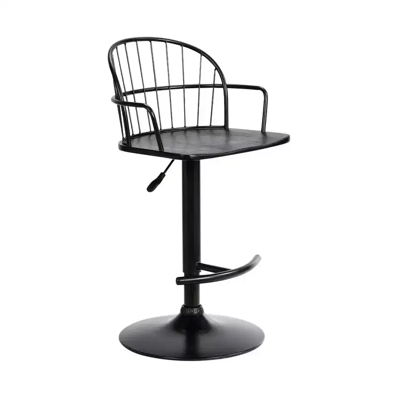 Adjustable Metal Barstool