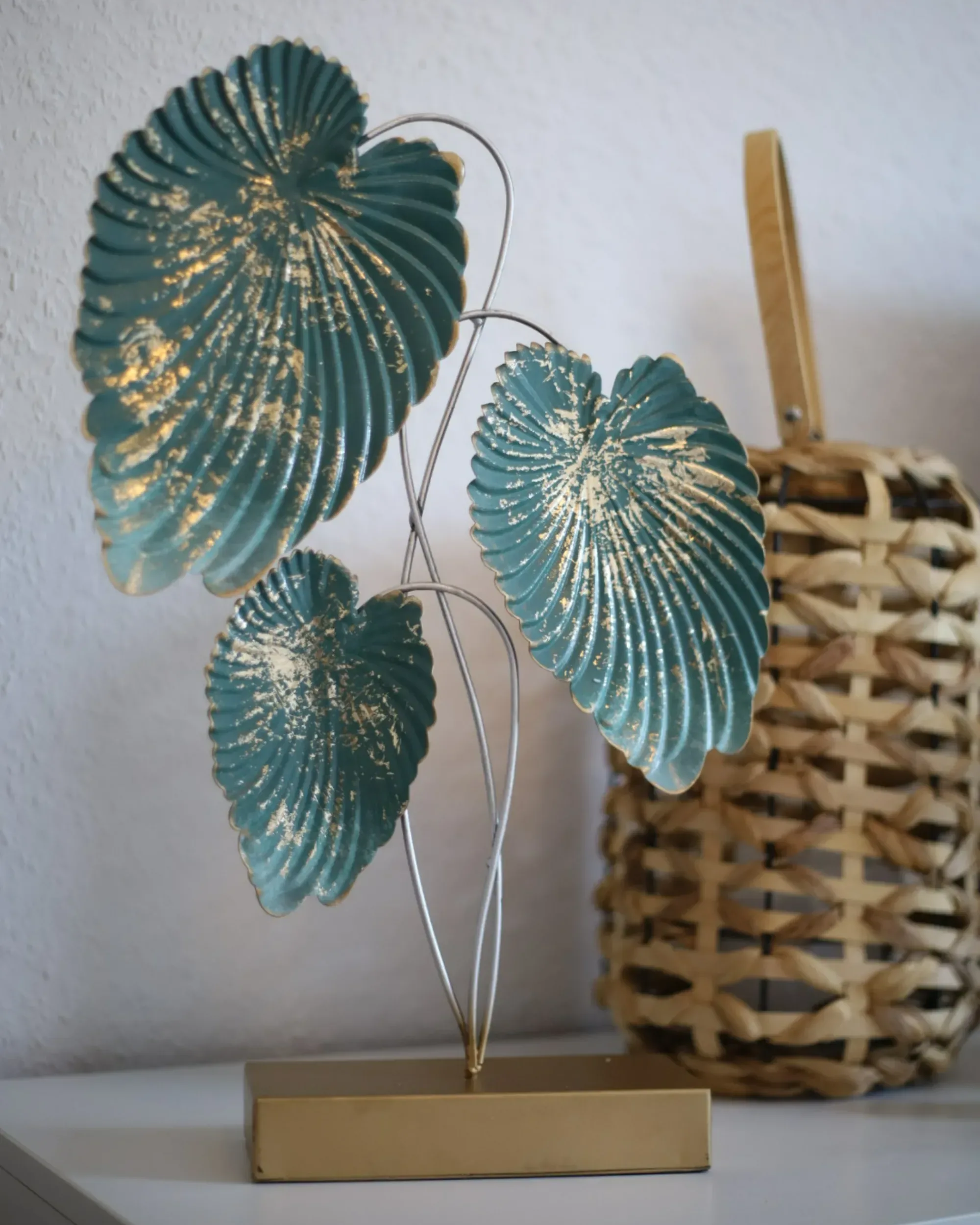 Accessorio decorativo Foglia  Metallo Foglia di t