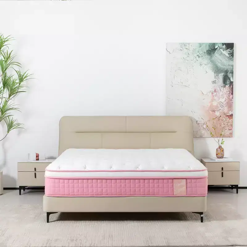GDFStudio Cecil 12 Memory Foam Cool Knitted Cover Individual Pocket Hybrid Mattress