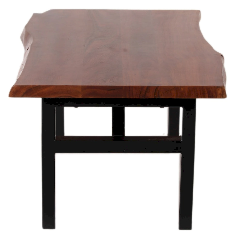 Acacia Live Edge Trestle Coffee Table