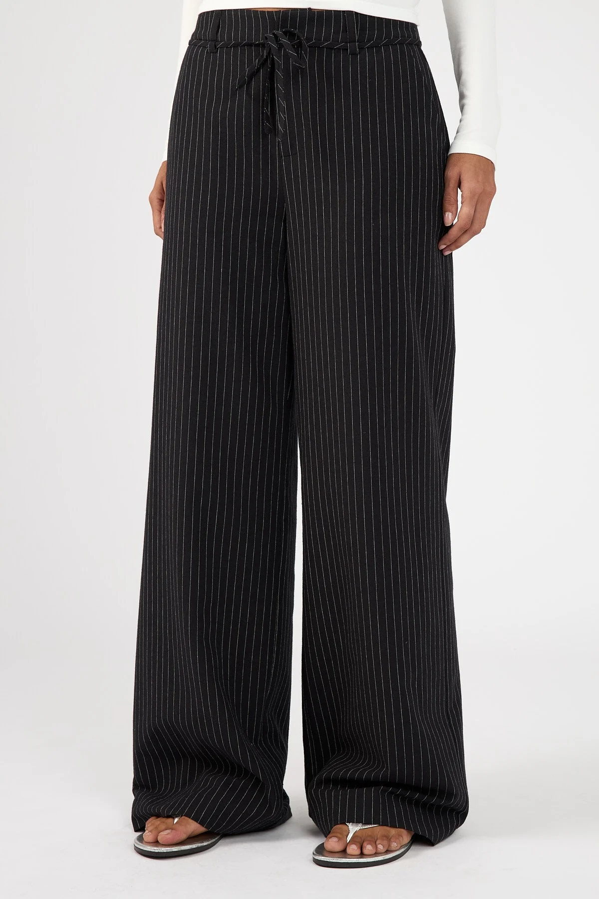Mid Rise Pant Black