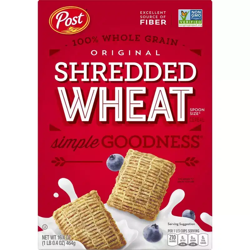 Shredded Wheat Spoon Size Breakfast Cereal - 16.4oz - Post