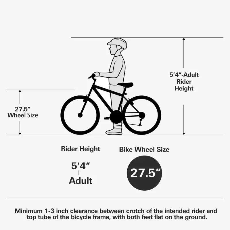 Hykolity 26/27.5-Inch Mountain Bike, Mens Womens, Steel Full Suspension, 18-Speed, Adjustable Saddle, Linear Pull Brakes, Alloy Rims