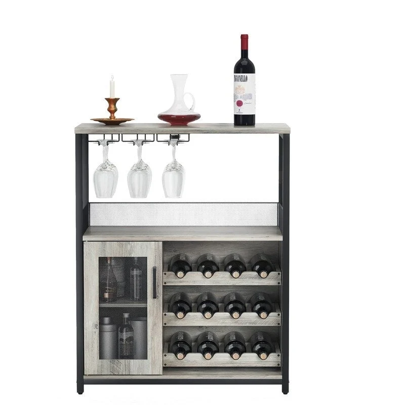 Red wine shelf