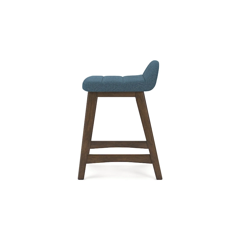 Signature Design by Ashley Lyncott Upholstered Counter Height Bar Stool (Set of 2) - 19W x 20D x 29H