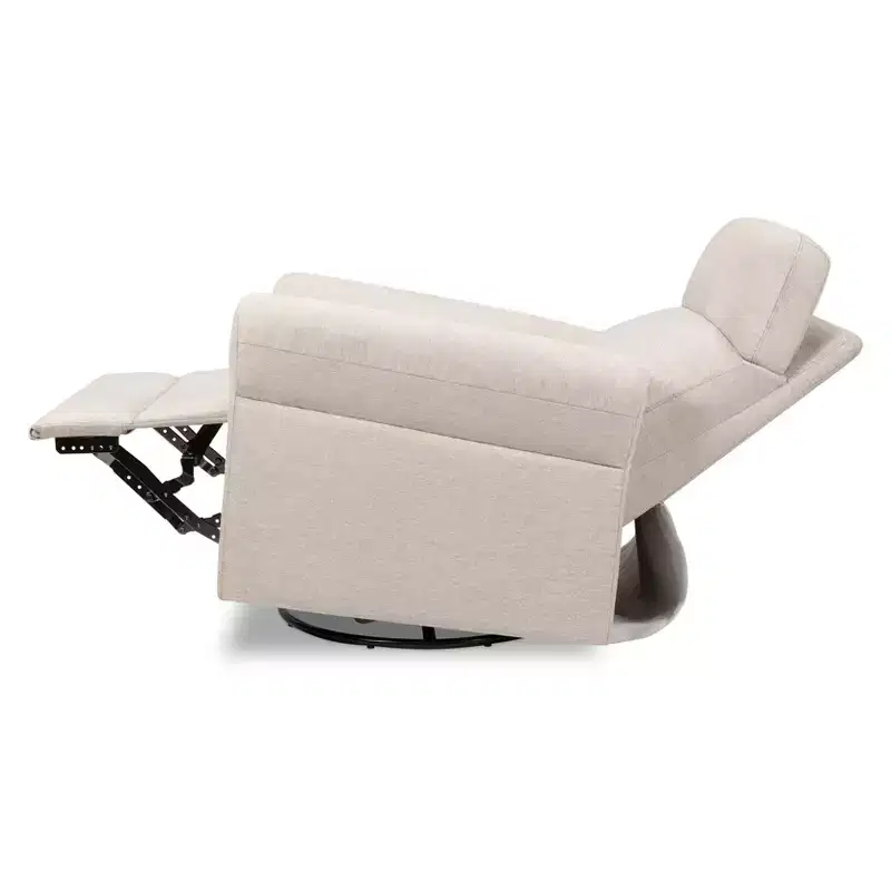 Recliner and Swivel Glider with Adjustable Headrest and Armrests