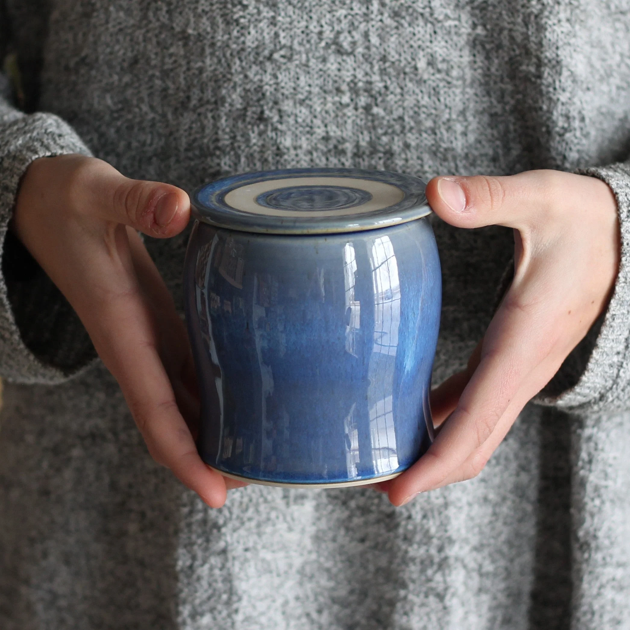 Handmade French Butter Crock