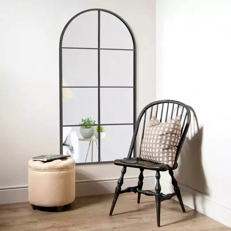PexFix Arched Metal Frame Wall Mirror