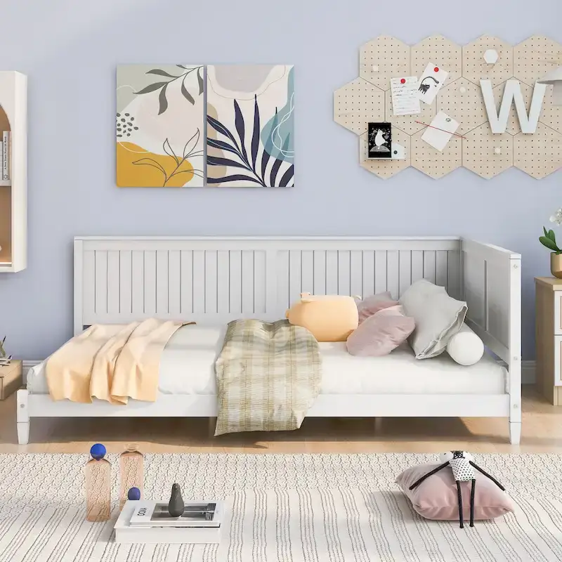 Full Size Wood Daybed/Sofa Bed