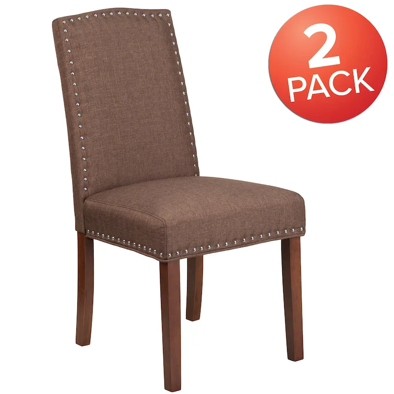 Parsons Chair with Nailhead Trim – Set of 2