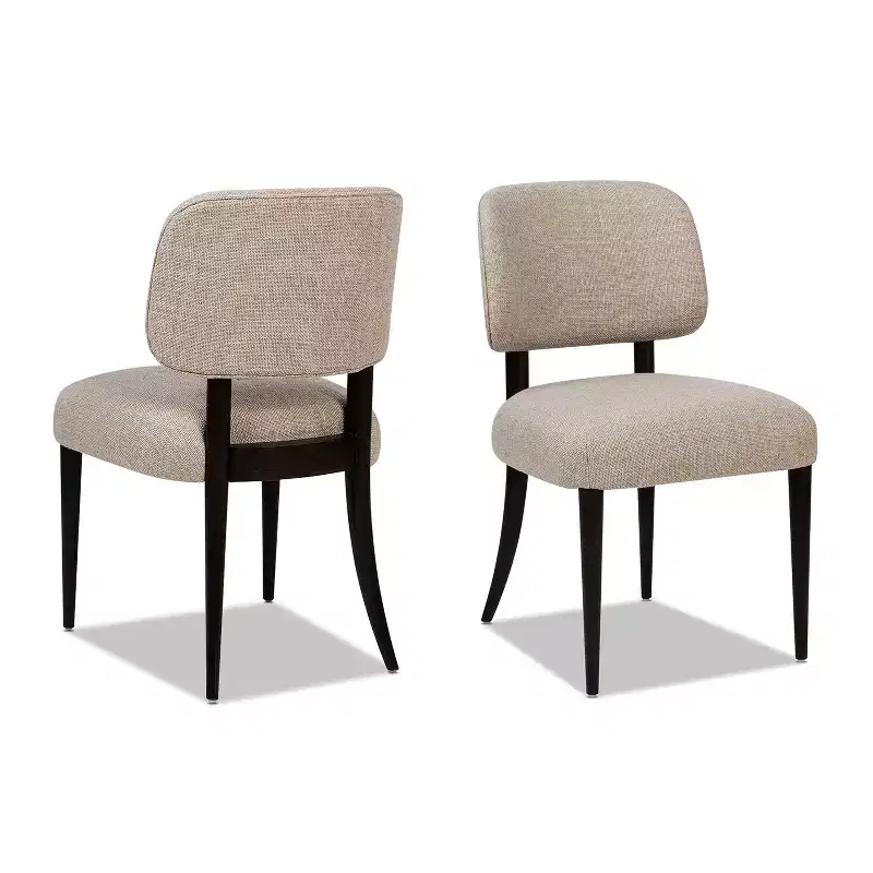 Jennifer Taylor Home Harriet Split Back Upholstered Dining Side Chair, Set of 2