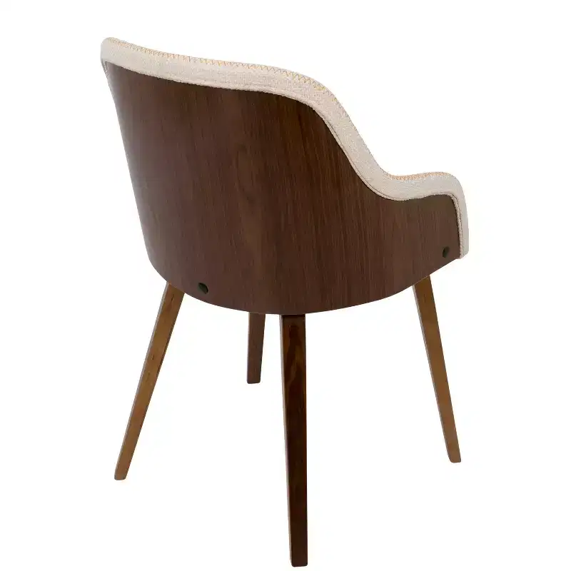 Bacci Mid Century Modern Dining Accent Chair - Lumisource