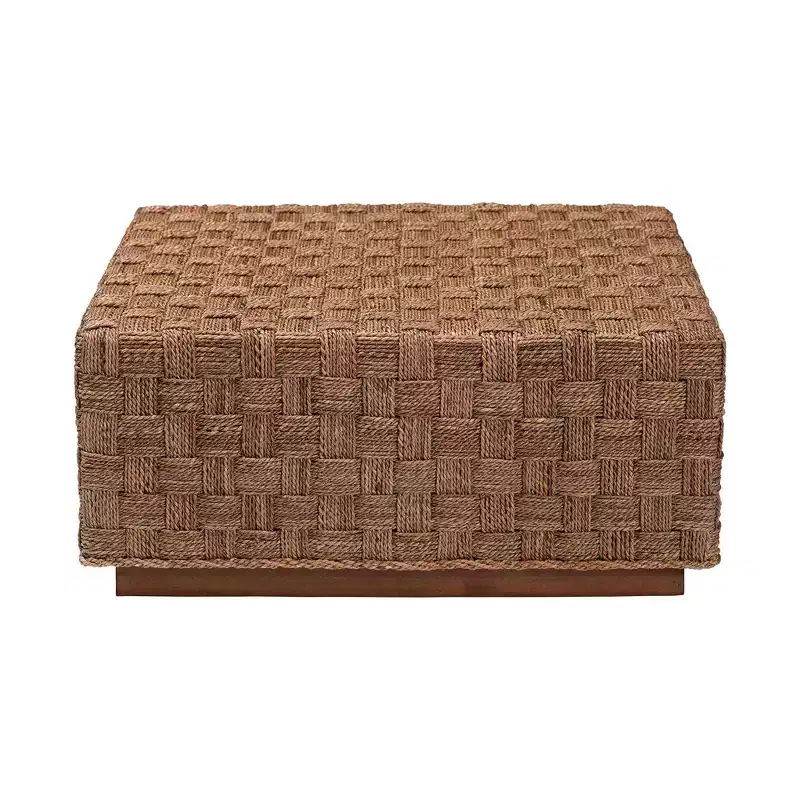 bali & pari Karina Coffee Table Natural Seagrass/Light Brown